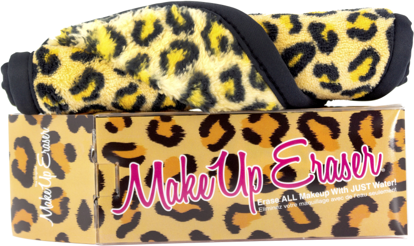 Leopard Print Makeup Eraserwith Box