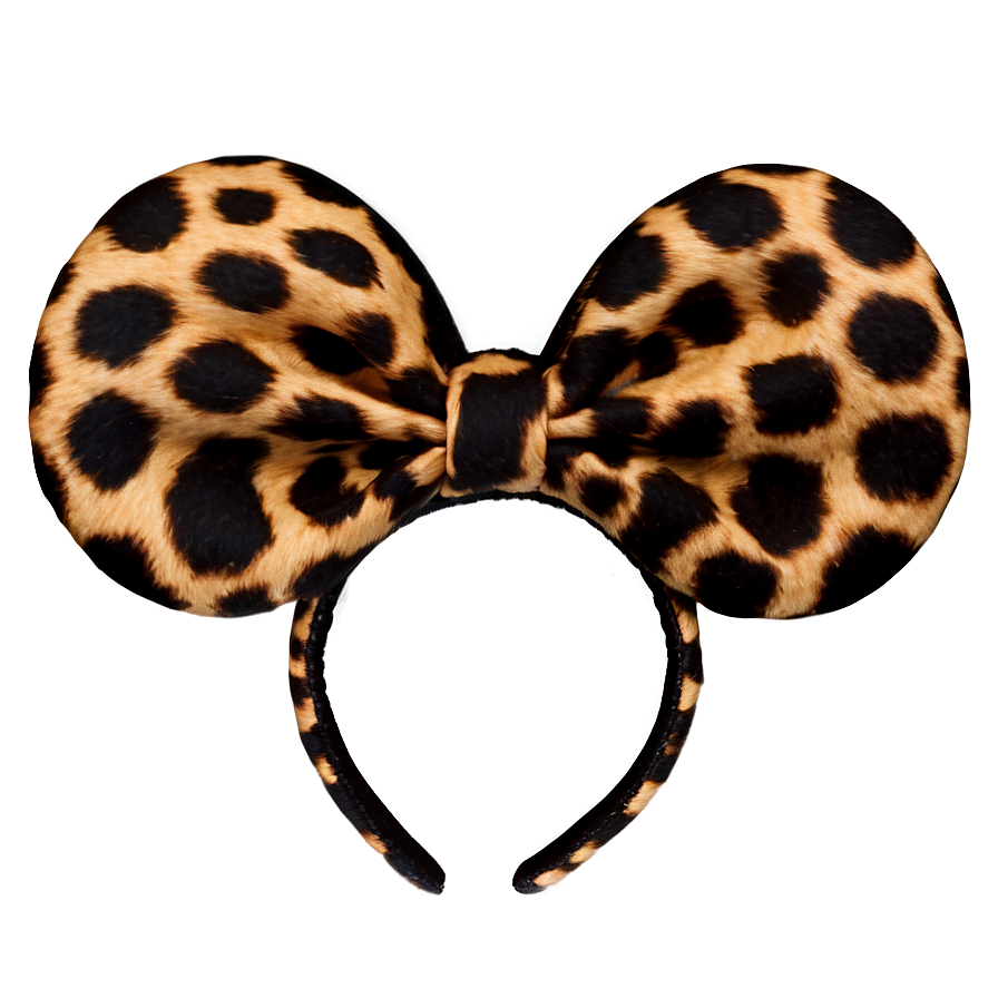 Leopard Print Mouse Ears Png Ukd