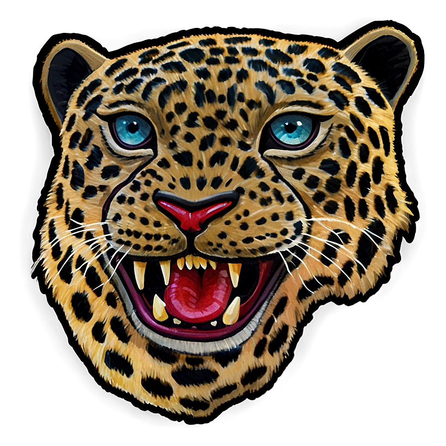 Leopard Print Patch Png 45