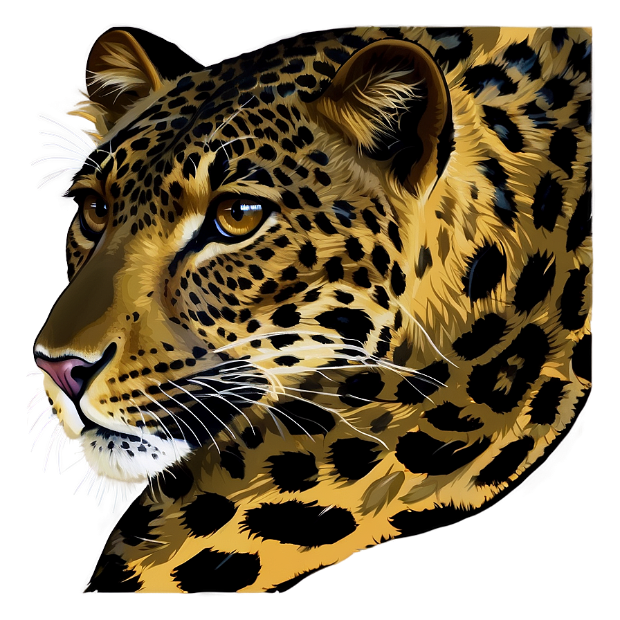 Leopard Print Vector Png Pjg