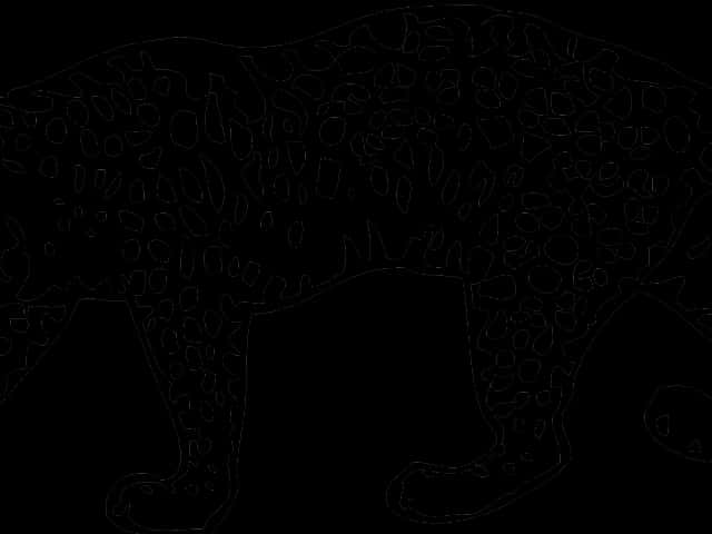Leopard Silhouette Leopard Print Pattern PNG with transparent background