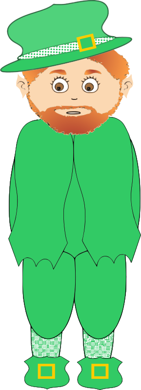 Leprechaun_ Cartoon_ Character PNG image with a transparent background, free high-resolution download