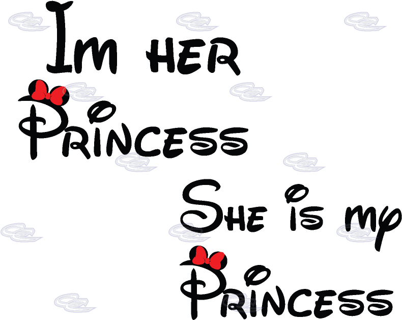 Lesbian Princess Statement PNG with transparent background