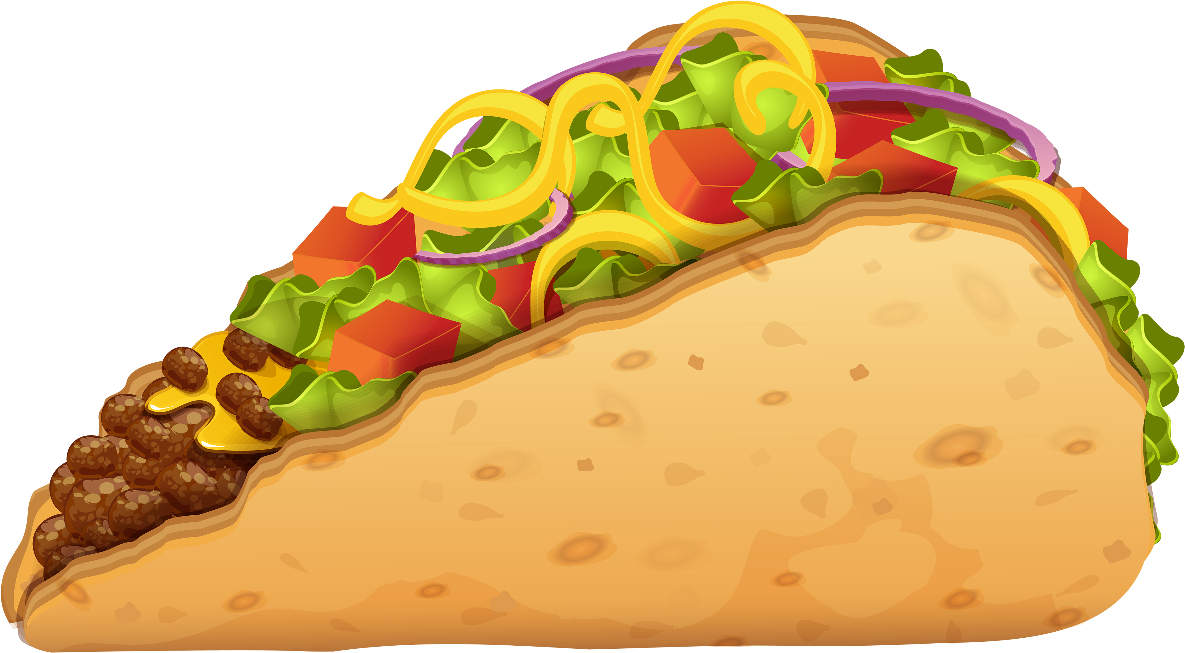 Lettuce Clipart Food - Fast Food Clipart Png PNG with transparent background
