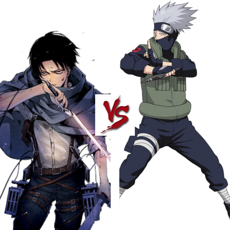 Levi Ackerman And Kakashi Hatake, HD Png Download PNG with transparent background