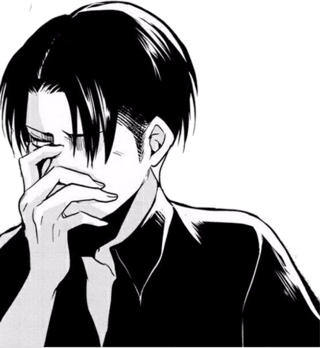 Levi Ackerman Cute Fanart PNG with transparent background