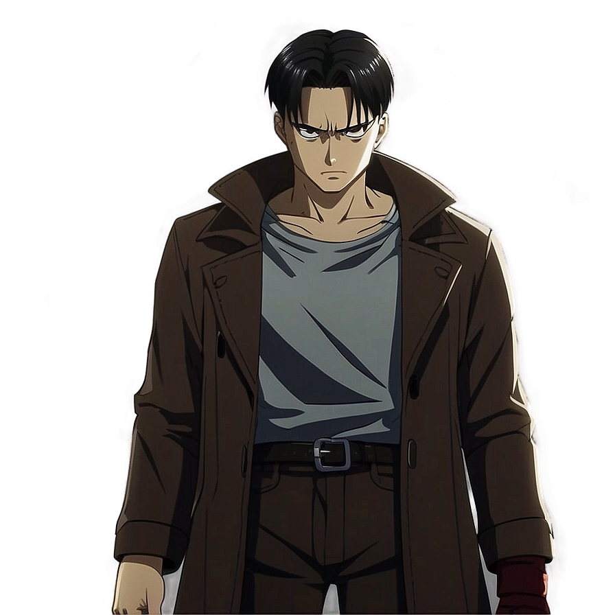Levi Ackerman In Darkness Png Ygv29