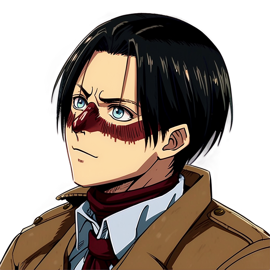 Levi Attack on Titan PNG 06112024 PNG with transparent background