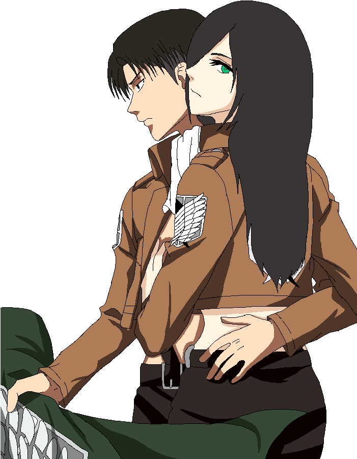 Levi X Oc - Aot Levi X Oc, HD Png Download PNG with transparent background