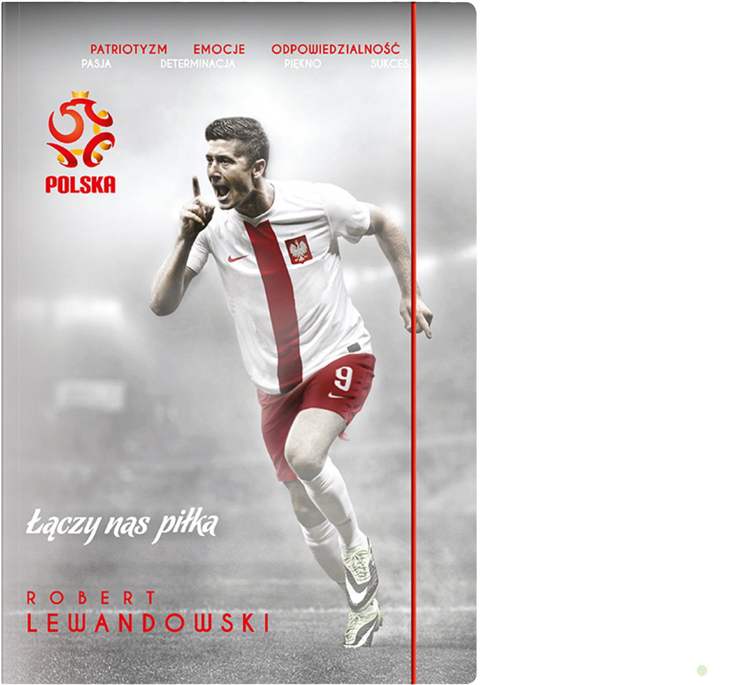 Lewandowski Poland Football Patriotism Poster PNG with transparent background