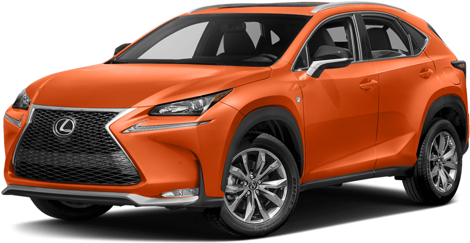 Orange Lexus Png Image Background - 2017 Lexus Nx 200t F Sport, Transparent Png PNG with transparent background