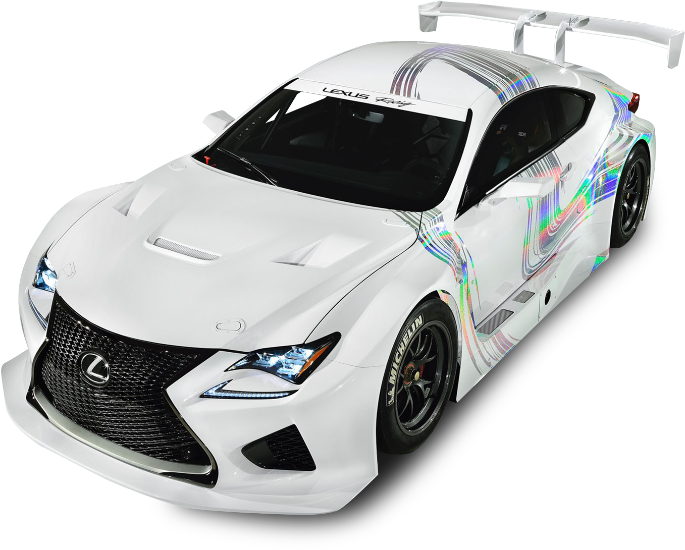 White Lexus Rc F Car Png Image - Lexus Muscle Car, Transparent Png PNG with transparent background