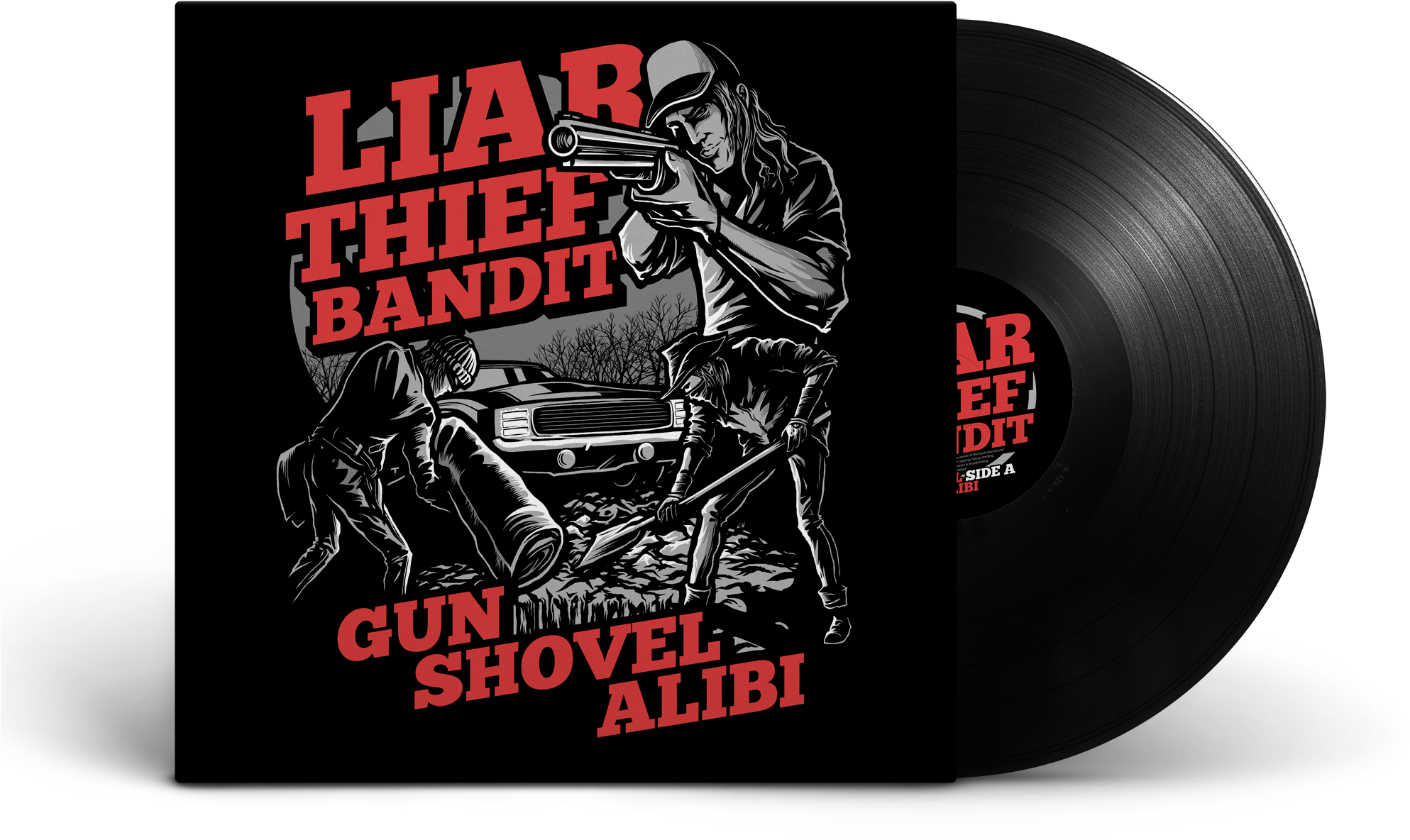 Liar Thief Bandit Vinyl Cover