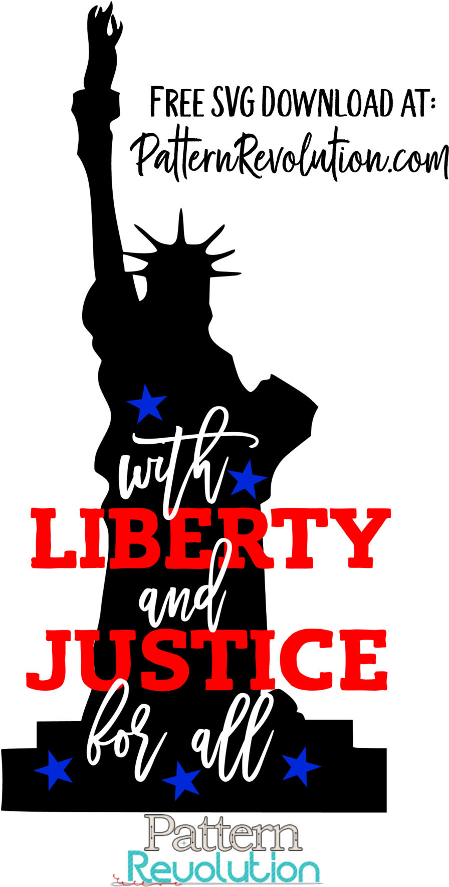 Liberty_and_ Justice_ Patriotic_ Graphic