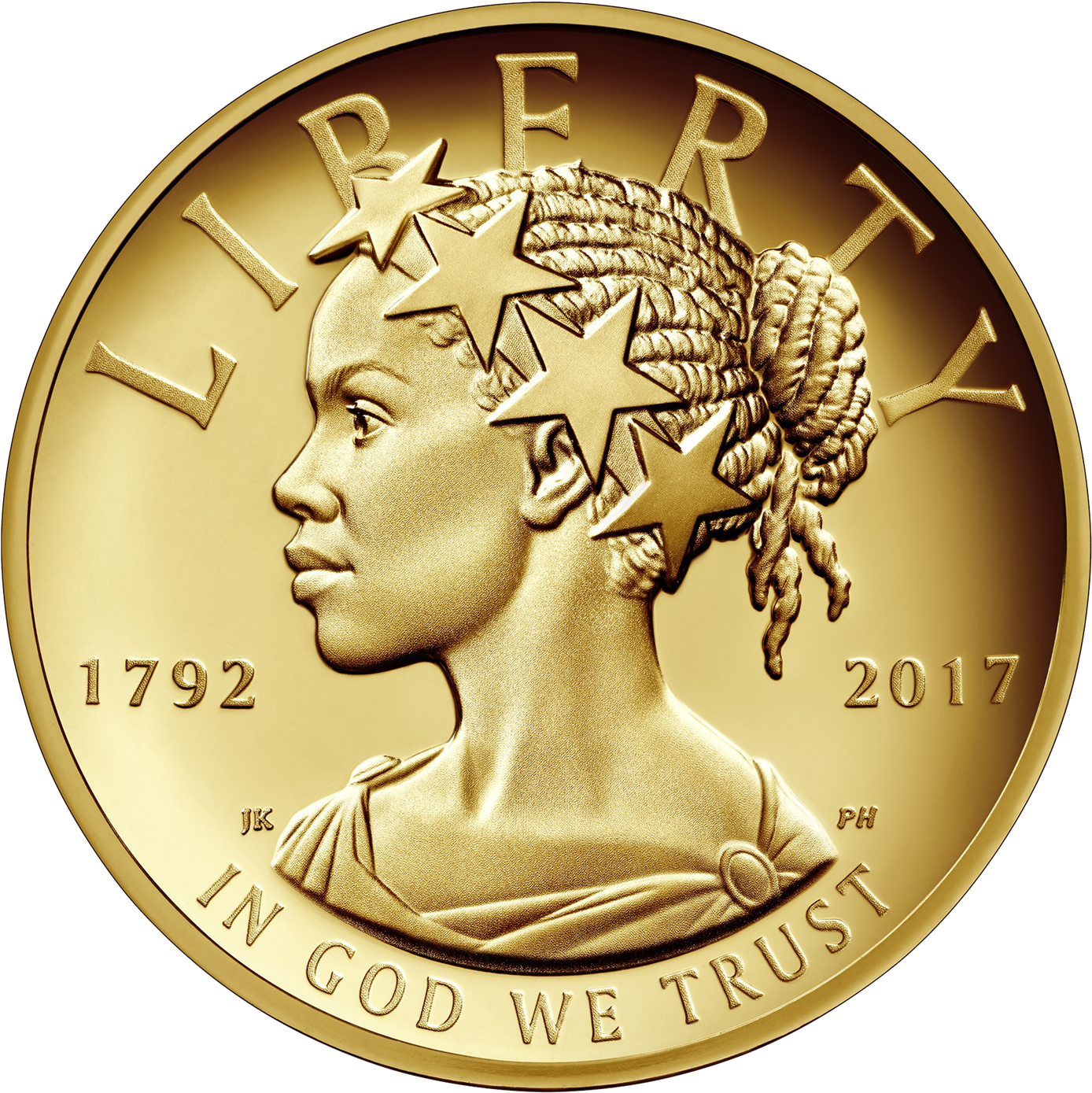 Coin Png Image - Gold Coin Black Woman, Transparent Png PNG with transparent background