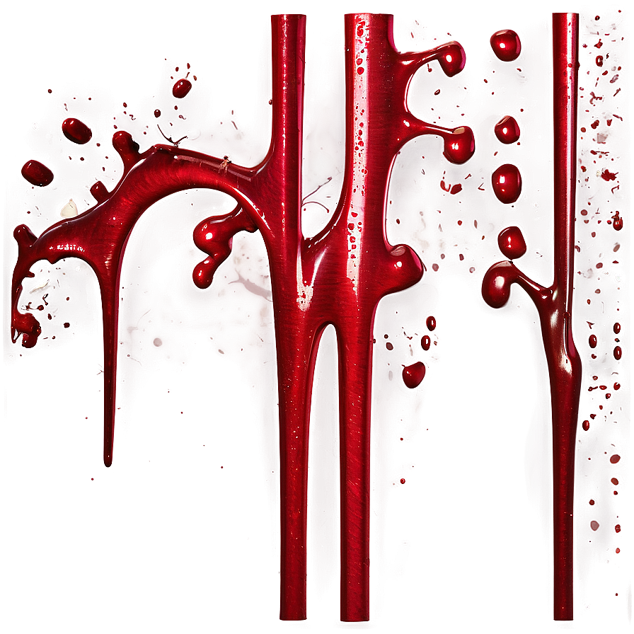 Life's Crimson: Blood Splatter Splash Png 47