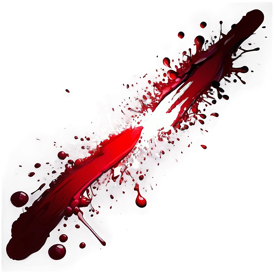 Life's Crimson: Blood Splatter Splash Png Yyw