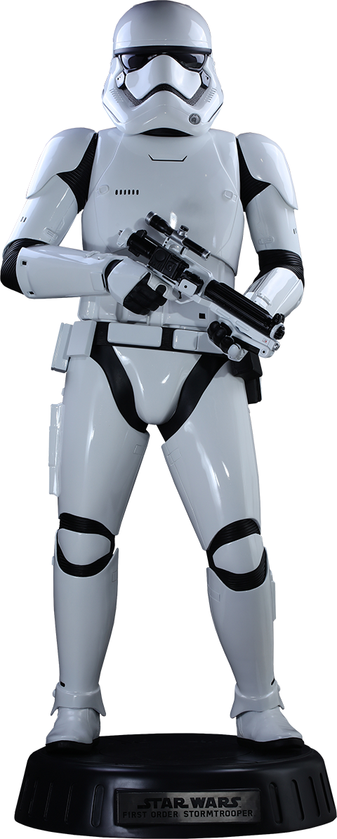 Life Size First Order Stormtrooper Statue, HD Png Download PNG with transparent background