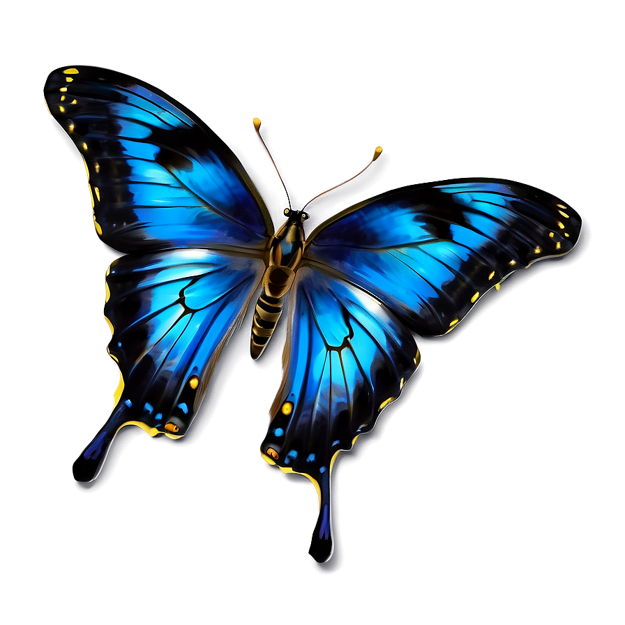 Lifelike Butterfly Png Njg