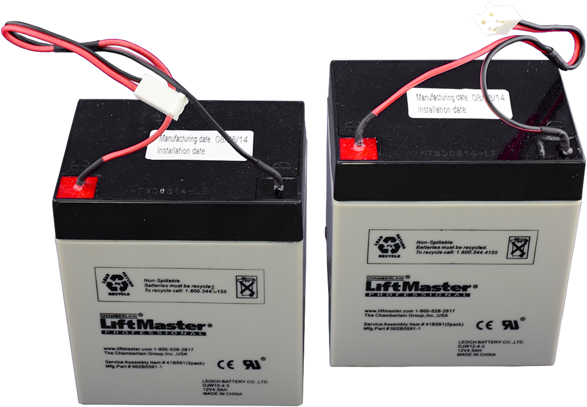 Lift Master Sealed Lead Acid Batteries