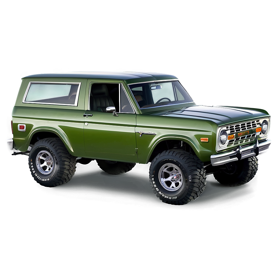 Lifted Bronco Png 06252024