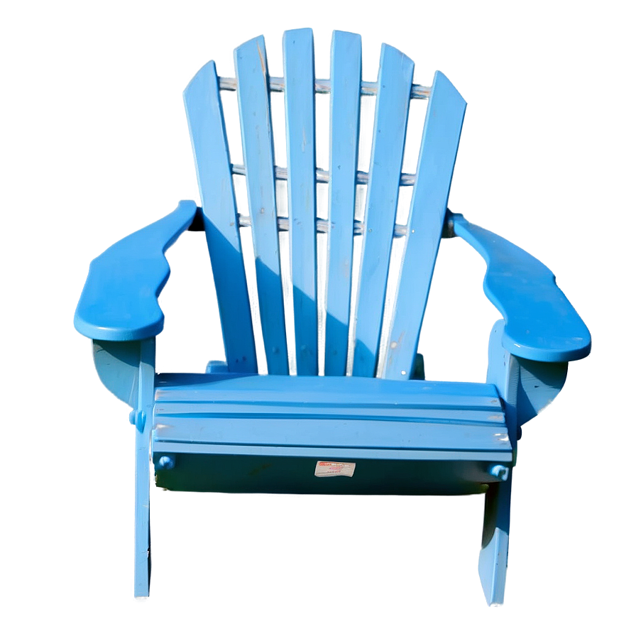 Light Blue Adirondack Chair Png Kfp54