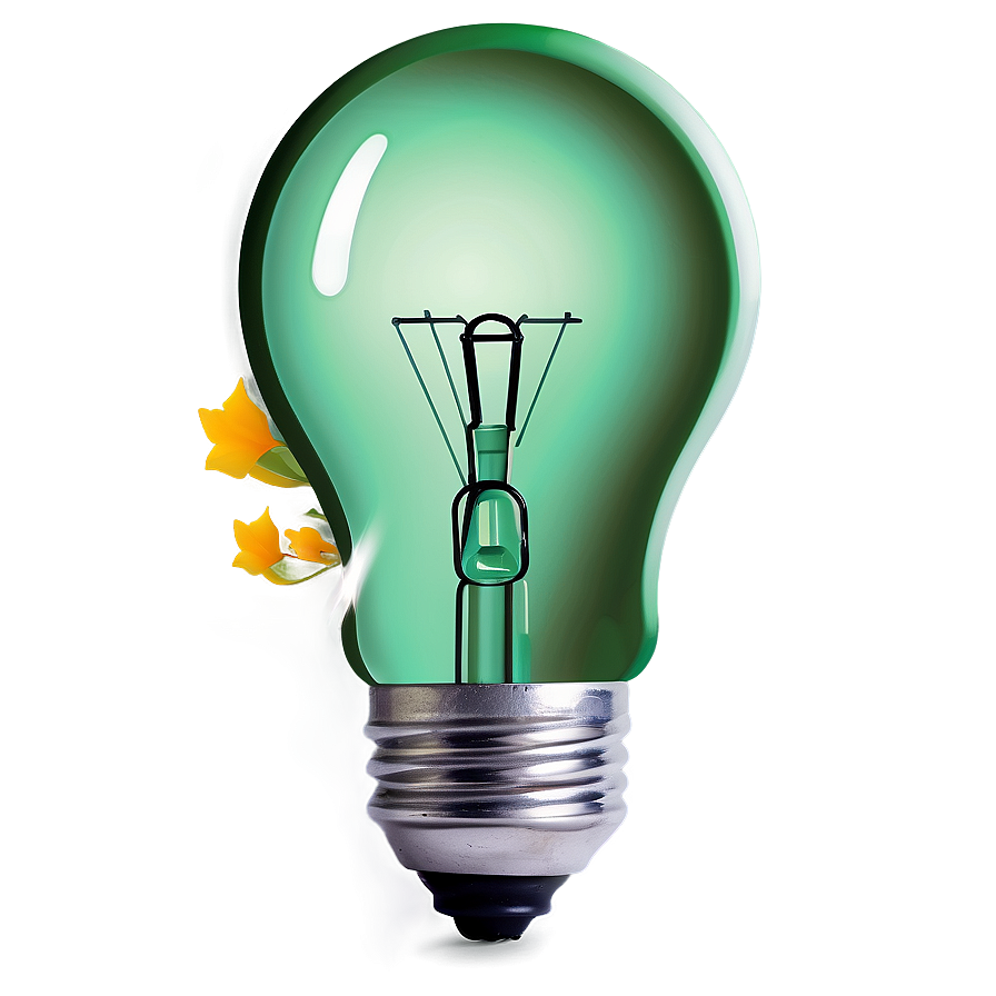 Light Bulb Green Png 73