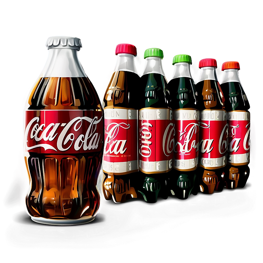 Light Coca Cola Bottle Png 53