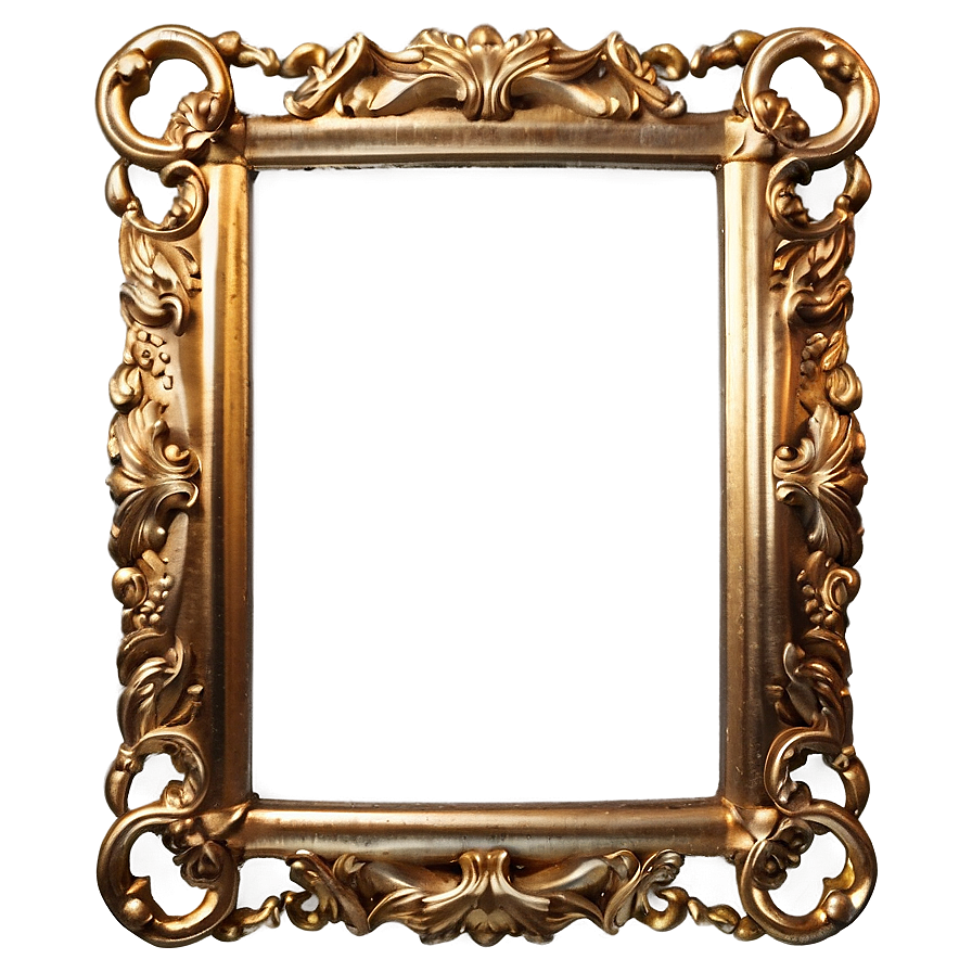 Light Gold Frame PNG   52 PNG with transparent background