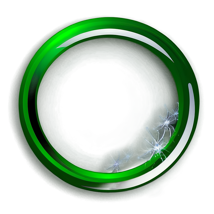 Light Green Circle Illustration Png 97