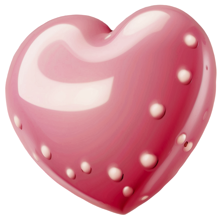 Light Pink Heart Emoji Png 06262024