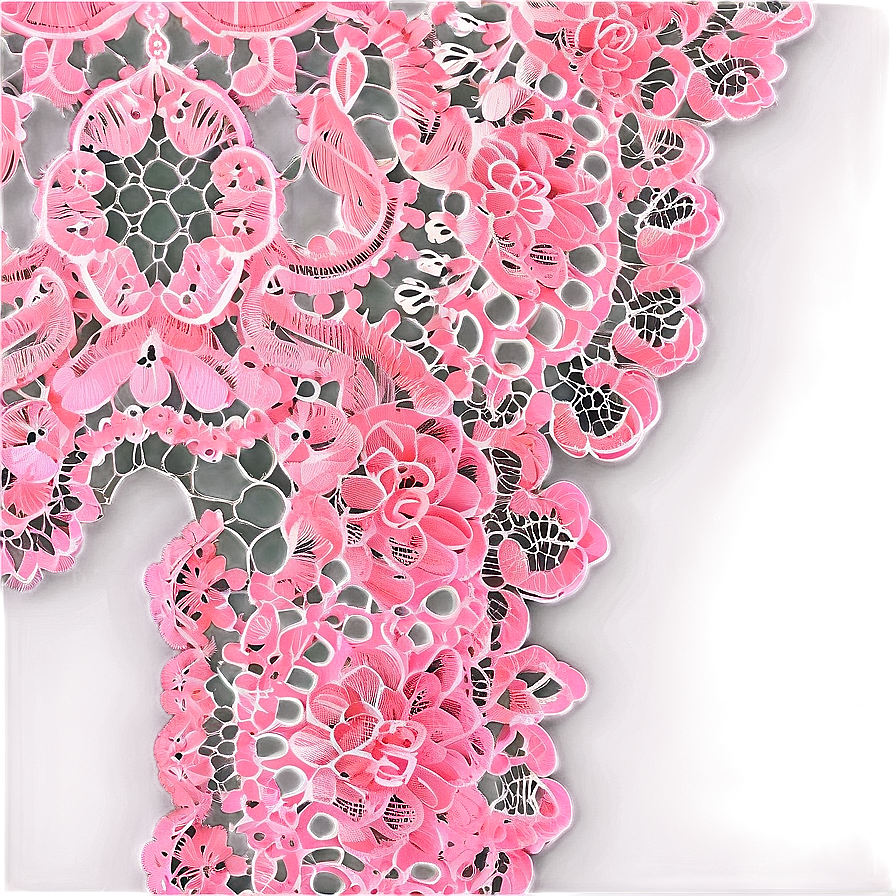 Light Pink Lace Texture Png Vcg