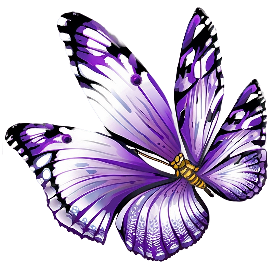 Light Purple Butterfly Png Hvp