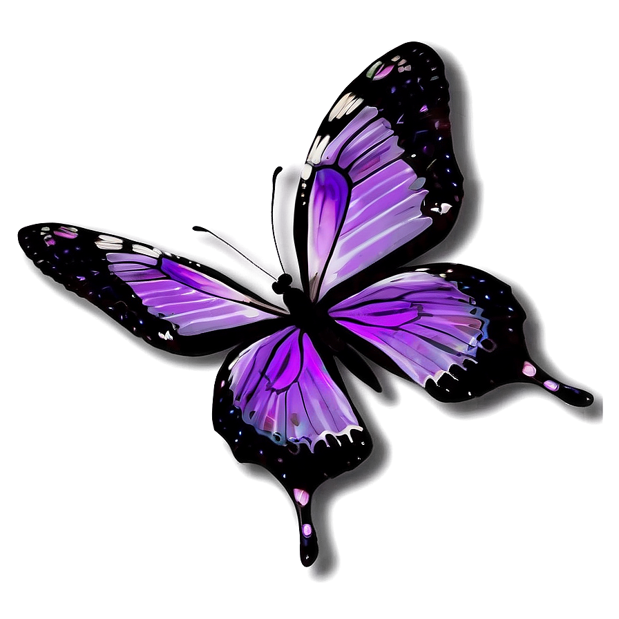 Light Purple Butterfly Png Qoa78