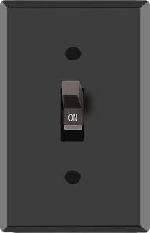 Light Switchin Darkness PNG with transparent background