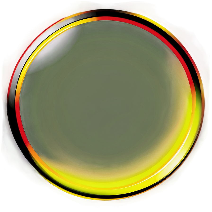 Light Yellow Circle Outline Png Mnb