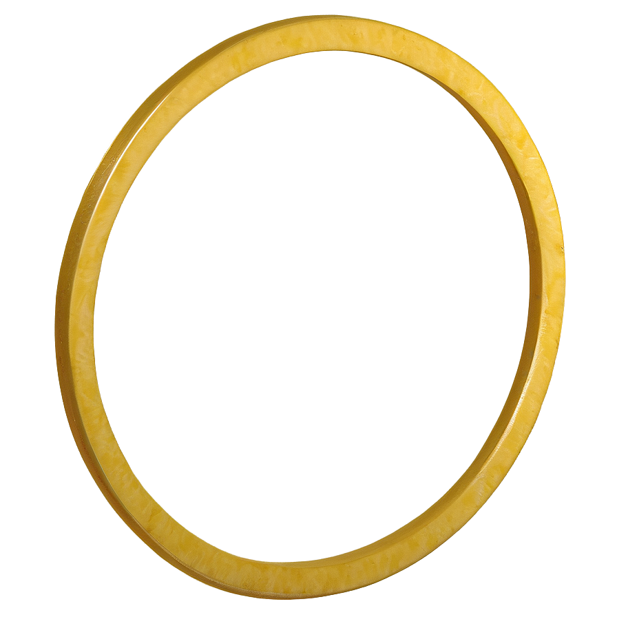 Light Yellow Circle Outline Png Xtq