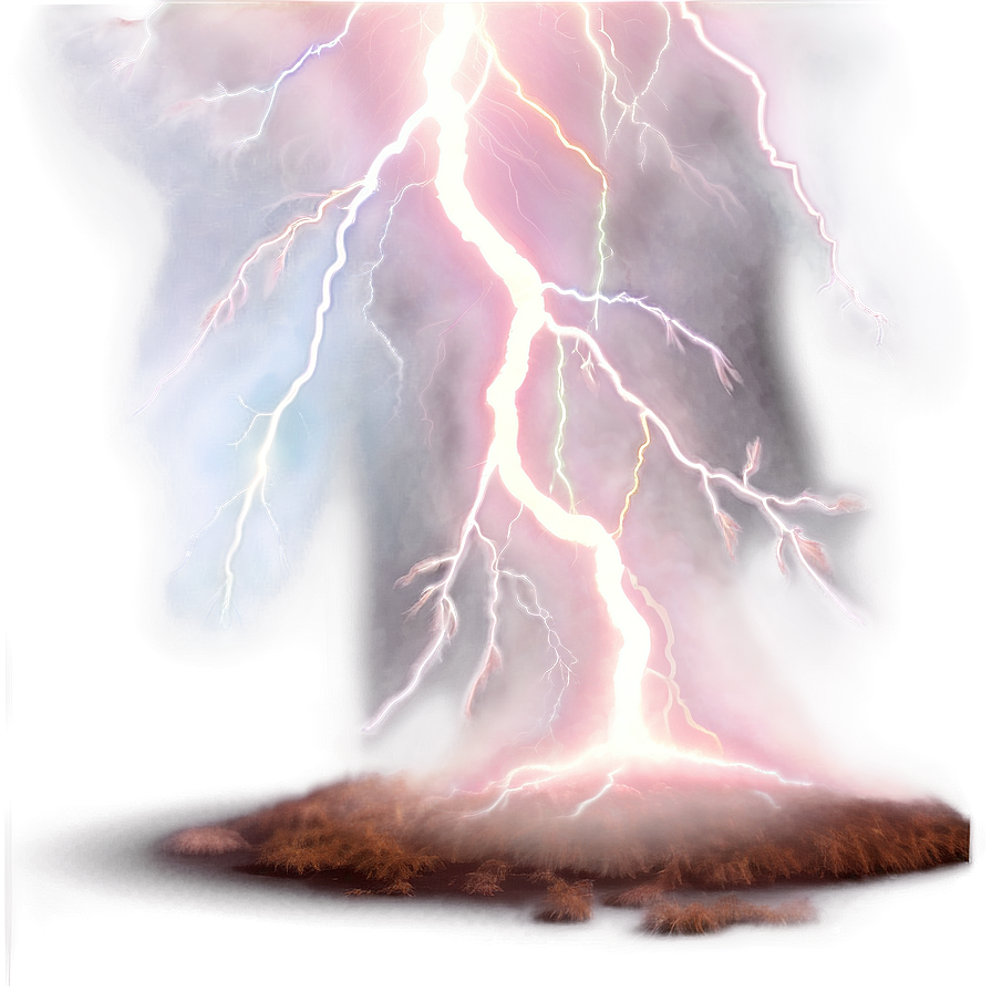 lightning a PNG with transparent background