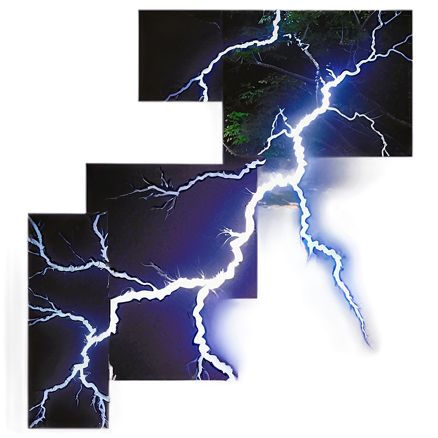 lightning b PNG with transparent background