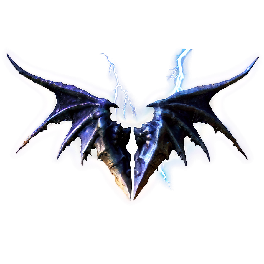 Lightning Demon Wings Png Tqw