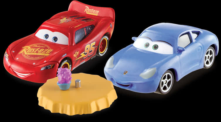 Lightning Mc Queenand Sally Carrera Toys