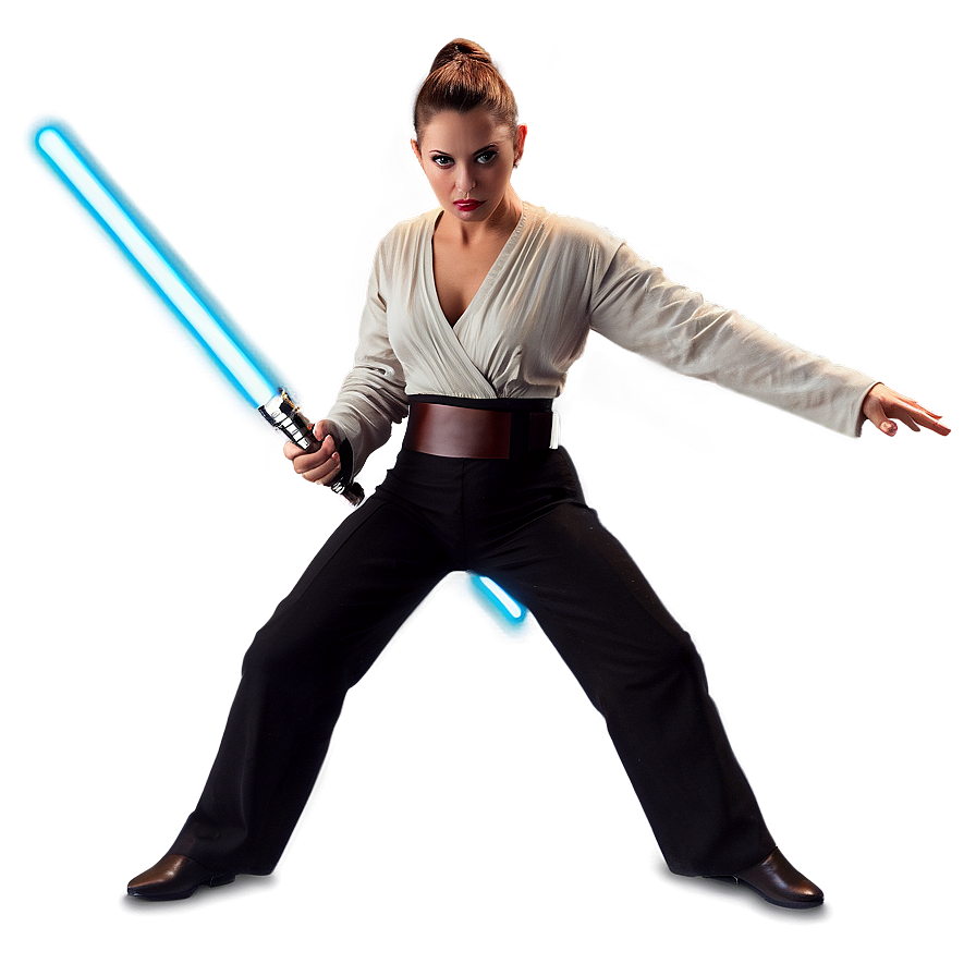 Lightsaber Fight Stance PNG mra66 PNG with transparent background