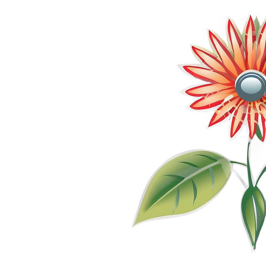 Lightweight Flower Design Png 2