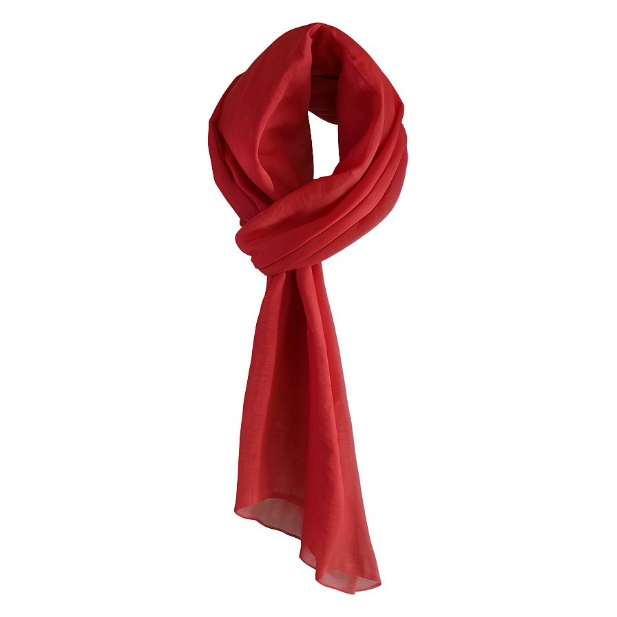 Lightweight Red Scarf Png 39