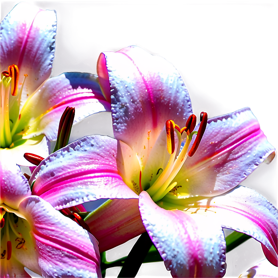 Lilies In Sunshine Png Tvb