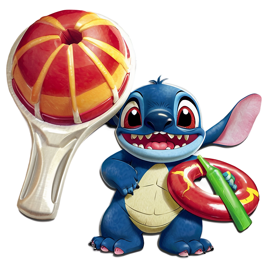 Lilo and Stitch Beach Day PNG 05212024 PNG with transparent background