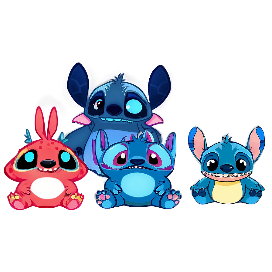 Lilo and Stitch Characters PNG 30 PNG with transparent background