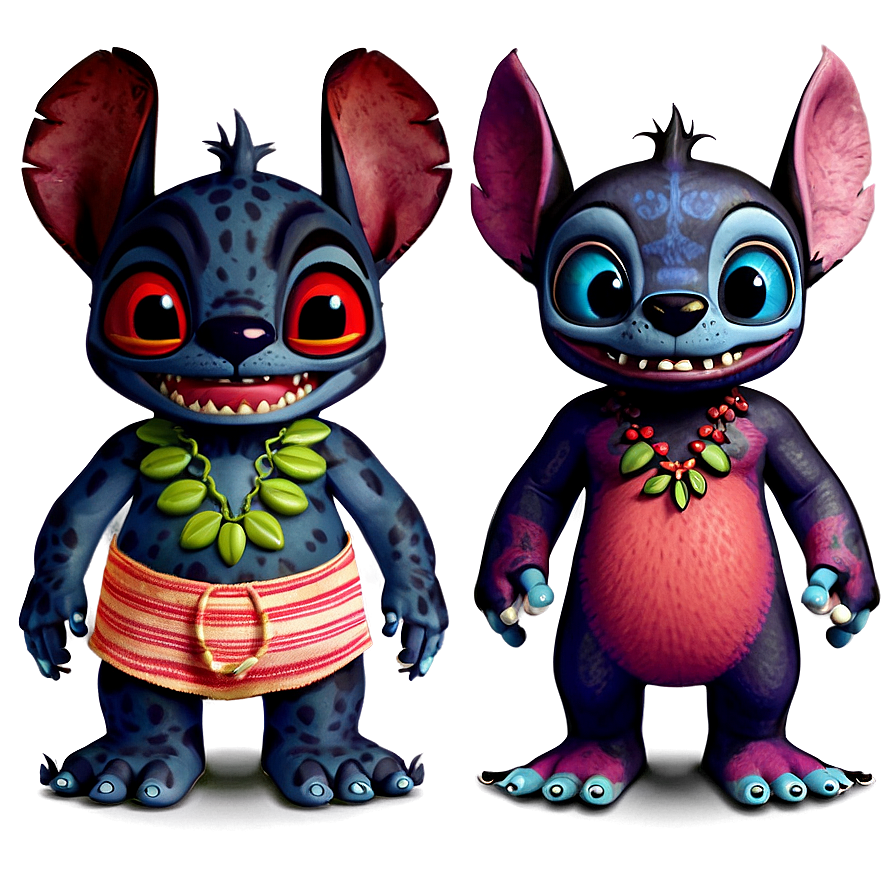 Lilo and Stitch Family Portrait PNG eoa PNG with transparent background