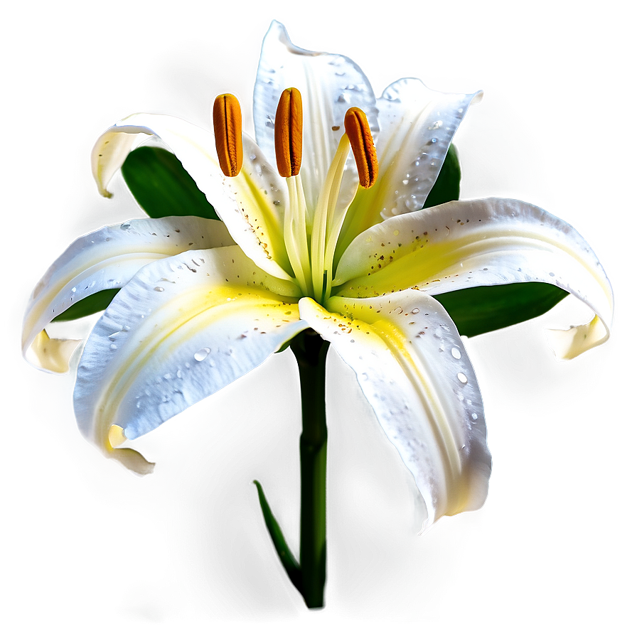 Lily Flower Sticker Png 28