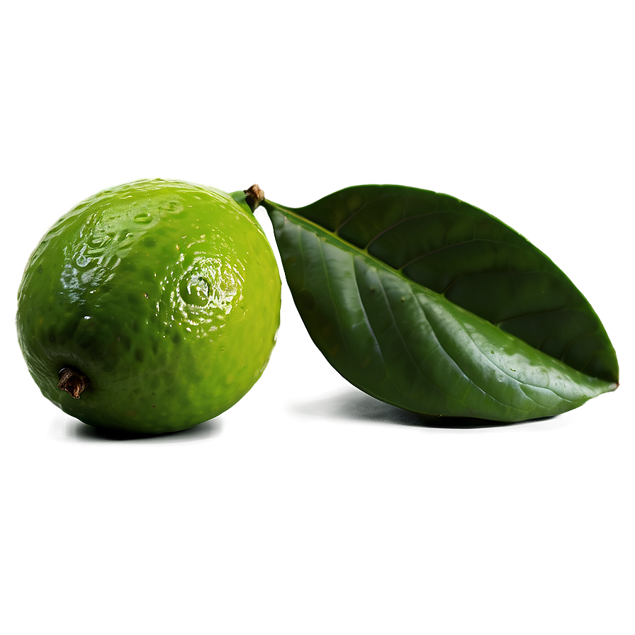 Lime with Leaf PNG ueh11 PNG with transparent background